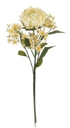 Artificial Flowers Protea Flower Branch Set of 2 70 cm Silk Flower Stem Flower Artificial Single Flowers Like Real for Vase Single Branch Single Autumn Branch Autumn Flowers Autumn Decoration Autumn