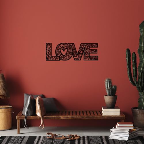 Stylish Black Decorative Metal Wall Accessory, 23 x 70 cm, 100% Metal, 1.5 cm Thickness, Perfect for Modern Home Decor & Unique Wall Art