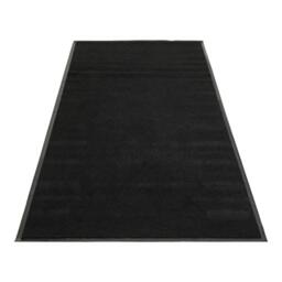 Securit RS-200-BL 9 x 200 cm Carpet Anti-Slip Weather Resistant Mat - Black