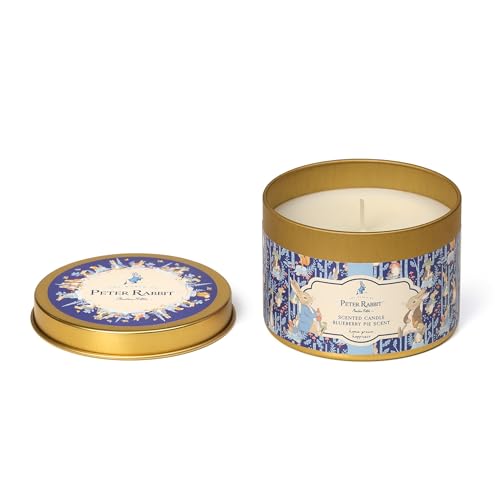 Peter Rabbit Repeat Print Tin Candle – Blueberry Pie – 180G (1-Wick) – PR001PCV002U