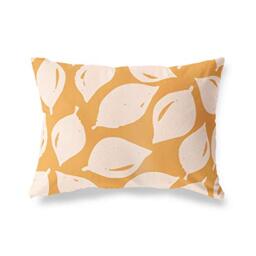 Bonamaison Decorative Cushion Cover Orange & Off White, Throw Pillow Covers, Home Decorative Pillowcases for Livingroom, Sofa, Bedroom, Size: 35x50 Cm - Designed and Manufactured in Turkey