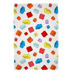 Officially Licensed LEGO® Fleece Blanket, Super Soft Warm Blanket - Colourblock Design - Perfect for Home, Bedroom, Sleepovers and Camping 100 x 150 cm - Multicolour