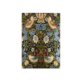 3dRose William Morris Strawberry Thief Pattern Towel, Multi-Colour, 15 x 22-Inch