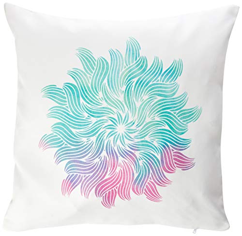 Bonamaison, Decorative Cushion Cover - 100% Polyester - 50x50cm - Designed and Manufactured in Turkey