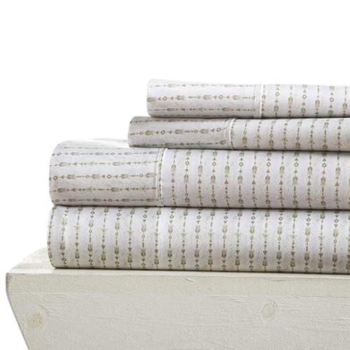 "Linen Market 4 Piece King Bedding Sheet Set (Navy Blue Flowers) - Sleep Better Than Ever with These Ultra-Soft & Cooling Bed Sheets for Your King Size Bed - Deep Pocket Fits 16"" Mattress"