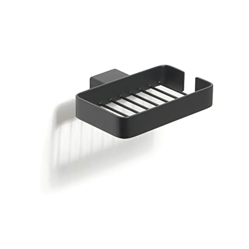 Gedy Lounge Soap Dish, cromall, Black, One Size