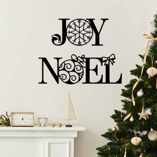 Stylish Black Decorative Metal Wall Accessory, 100% Metal (1.5 mm Thick), Sizes: 28 x 13 cm & 41 x 13 cm, Perfect for Modern Home Decor
