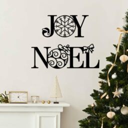 Stylish Black Decorative Metal Wall Accessory, 100% Metal (1.5 mm Thick), Sizes: 28 x 13 cm & 41 x 13 cm, Perfect for Modern Home Decor