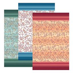 Bassetti Bedspread, Cotton, Orange, 265 x 255 cm