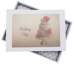 White Cotton Cards PHOTO ALBUM, Card, Plastic, 12.5x17.5x2.5 cm