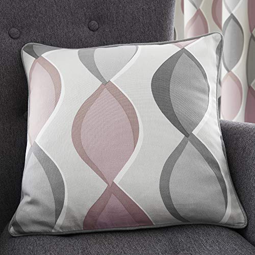 Fusion - Lennox - 100% Cotton Cushion Cover - 43 x 43cm in Grey