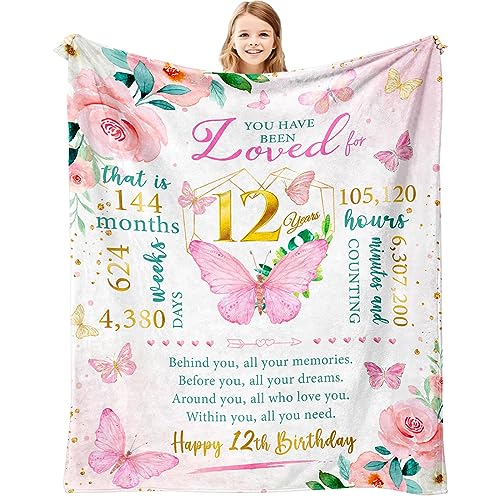 ZWERIVP 12 Year Old Girl Birthday Gifts, Best Present for 12 Year