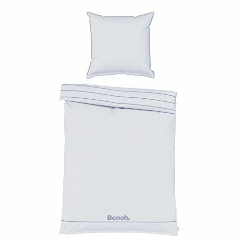 Bench Bedding Set, Calm Comfort, Made in Green, Pillowcase approx. 80 x 80 cm, duvet cover approx. 155 x 220 cm with easy zip, 100% Cotton-Renforcé, With Flag Label