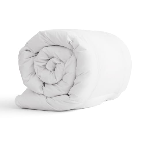 Sonive Double Duvet, Down & Feather Duvet 200x200 cm with Cotton Downproof