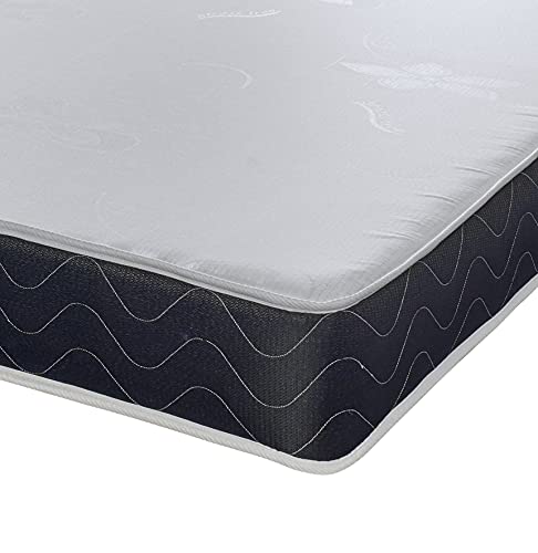 eXtreme comfort ltd Mars Hypoallergenic Memory Foam Spring Mattress - Double (135x190 cm) – Budget Hybrid Mattress with Stress-Free Flat Top - UK Made