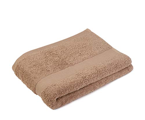 G??zze - Set of 2 New York Bath Towels, Luxuriously Soft and Absorbent, 100% Cotton, 100 x 150 cm - Maroon