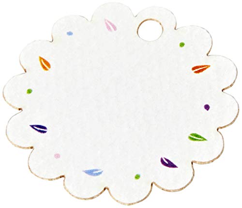 Mopec X224 Flower Card and Coloured Sheets, 3 cm, Pack of 54, Cardstock, Multi-Colour,