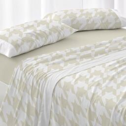 Burrito Blanco - Cotton Bedding Set - Bed 150 to 160 cm (+Available Measurements) - Design 631 - Wheat Color (150-160x190/200 cm.)