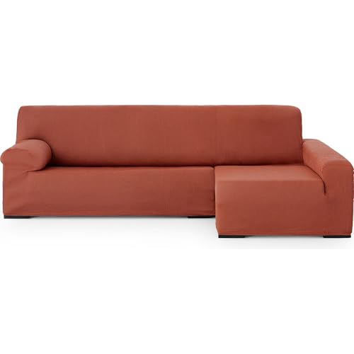 ECOMMERC3 Chaiselong Universal and Versatile Long Right Arm Sofa Cover - Boiler Colour Protector Easy to Install for Back, Seat and Arms