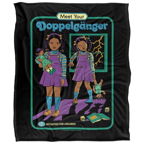 Steven Rhodes Meet Your Doppelganger Silky Touch Super Soft Throw Blanket 152 X 127 Cm
