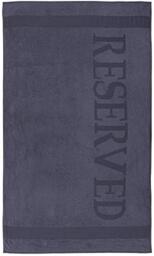 XL Strandtücher Reserved Beach Towels XL 'Reserved' anthracite-100 x 180 cm, Cotton, Charcoal, 100 x 180 cm