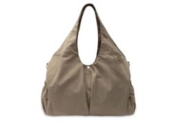 Jollein Changing Bag - Urban - Earthy - Modern Changing Bag in Natural Tone - Water Repellent & Easy to Clean - With Shoulder Strap & Changing Mat - 40x20x25cm