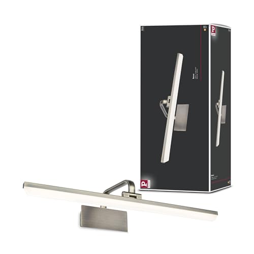 Paulmann 95570 LED picture luminaire Renan 600mm incl. 1x11W Warm white Old brass Picture light Metal, Acrylic Wall lamp 3000K
