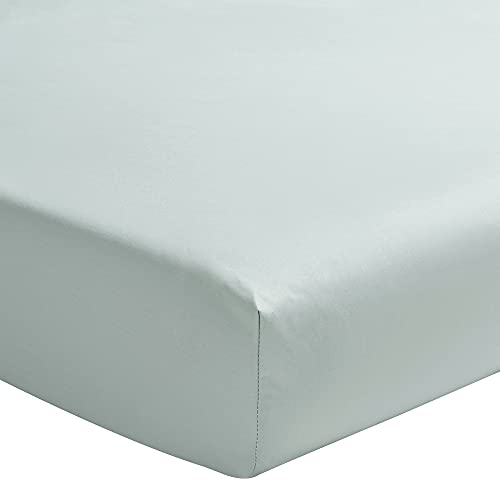 ESSIX Royal Line Percale Cotton Plain Dyed Fitted Sheet with Lifting Heads and Feet