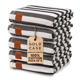 Gold CASE Turkish Beach Towels – Set Of 6, 100% Cotton, 70x38 Inches – Quick Dry & OEKO-TEX Certified - View #14