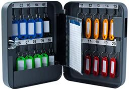Pavo - Key Cabinet for 20 Keys , Dark Grey