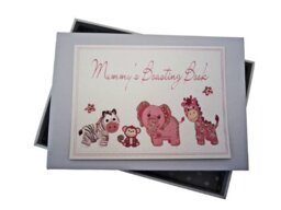 White Cotton Cards Mummy's Boasting Book Photo Album (Tiny, Pink)