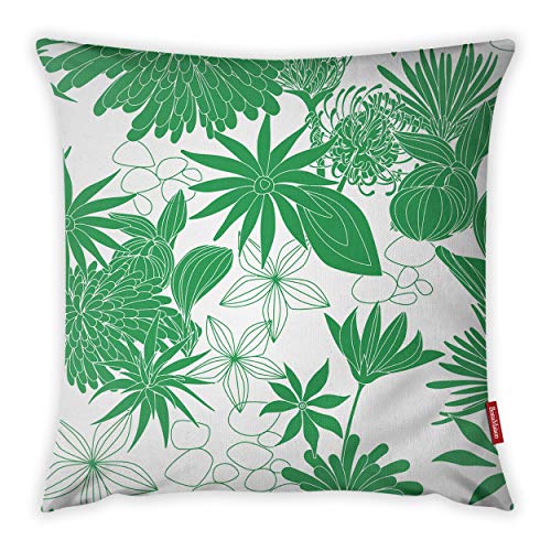 Bonamaison Decorative Cushion Cover, Cotton Polyester, Multicolor, 45x45