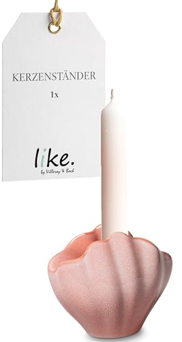 like. by Villeroy & Boch - Perlemor Home candle holder Coral 11 x 8 x 10 cm
