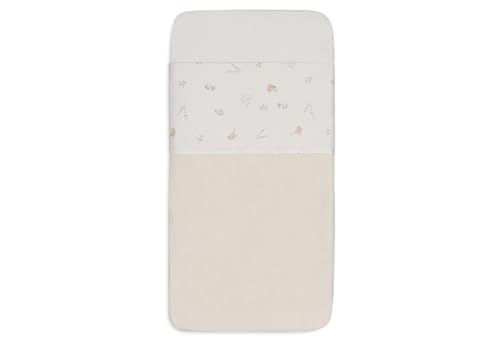 Jollein Bed Sheet Cradle - Lovely Birds - 75 x 100 cm - For Baby Cradle - 100% Cotton - Oeko-Tex Certified