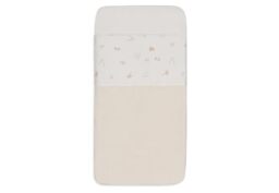 Jollein Bed Sheet Cradle - Lovely Birds - 75 x 100 cm - For Baby Cradle - 100% Cotton - Oeko-Tex Certified