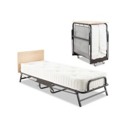 JAY-BE Crown Premier Folding Bed with 18cm Deep Sprung Mattress - Single