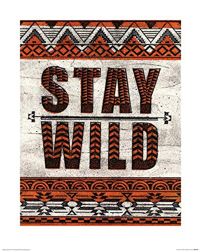 Barry Goodman (Stay Wild 40 x 50cm Art Print