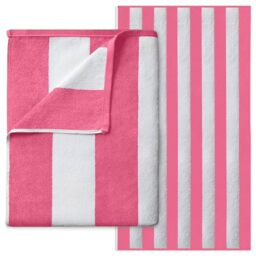 GC GAVENO CAVAILIA Microfiber Beach Towel Large - Super Absorbent Sand Free Beach Towels - Extra Large Beach Towel for Adults (100x200 cm) - Soft, Compact, Lightweight (1 Piece) - Pink