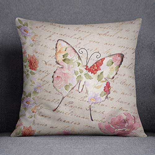 Bonamaison Decorative Cushion Cover, Throw Pillow Case, Size: 45X45 Cm - Designed and Manufactured in Turkey