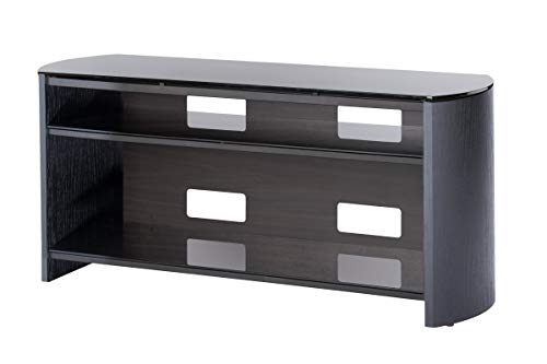 Alphason Finewoods TV Stand 1100 - Black Oak, 1100 X 455 X 505 mm