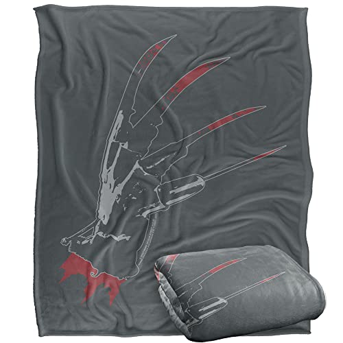 NIGHTMARE ON ELM STREET Blanket, 152 x 127 cm Freddy's Glove Silky Touch Super Soft Throw Blanket