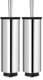 Brabantia 427169 Toilet Brush and Holder - Brilliant Steel (Pack of 2)