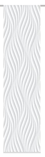 HOME FASHION Digital Panel Blind Print Decorative Fabric, Grey