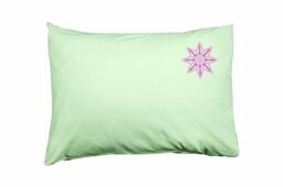 Bona Basics, Decorative Cushion Cover, Home Decoration, For Sofa, Cafeteria, Size: 50x35cm, Color: Light Green