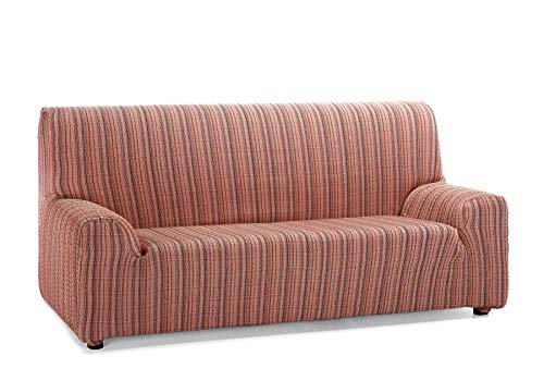 Martina Home Mejico - Elastic Sofa Cover 4 Plazas, 240 a 270 cm de ancho burgundy