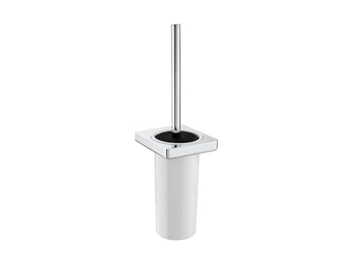 Rock Toilet Brush, Chrome, Standard