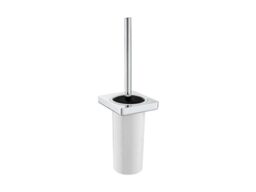 Rock Toilet Brush, Chrome, Standard