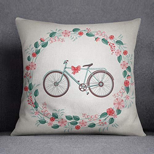 Bonamaison Decorative Cushion Cover, Throw Pillow Case, Size: 45X45 Cm - Designed and Manufactured in Turkey