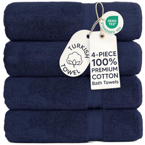 Chakir Turkish Linens Soft & Absorbent 100% Cotton Premium Turkish Towels for Bathroom
