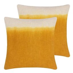 furn. Mizu Square Polyester Filled Cushions Twin Pack
